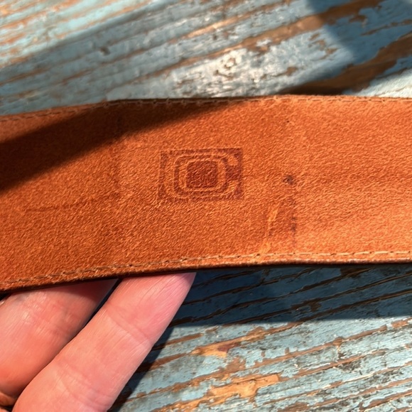 Alligator look fashion belt main image 4